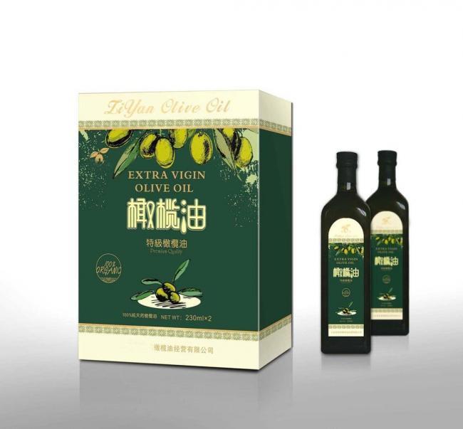 橄欖油的平面設計與視覺呈現